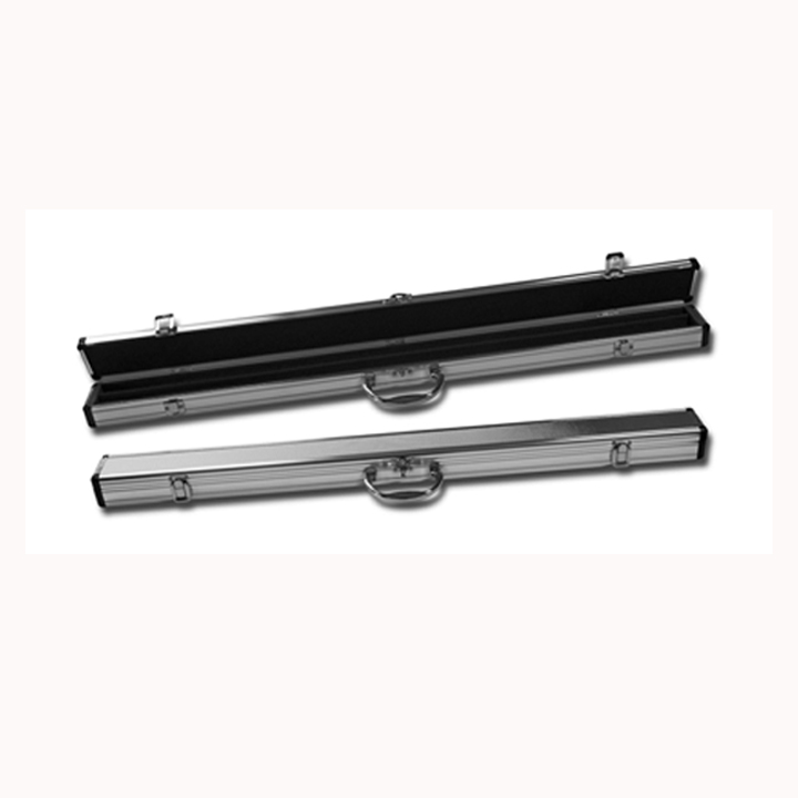 Chrome Hard Case for a 2 Piece Cue